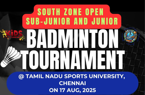 South Zone Open Sub-Junior and Junior Badminton Tournament 2025