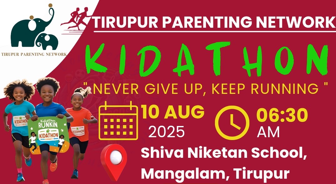 Kidathon 2025 by Tirupur Parenting Network