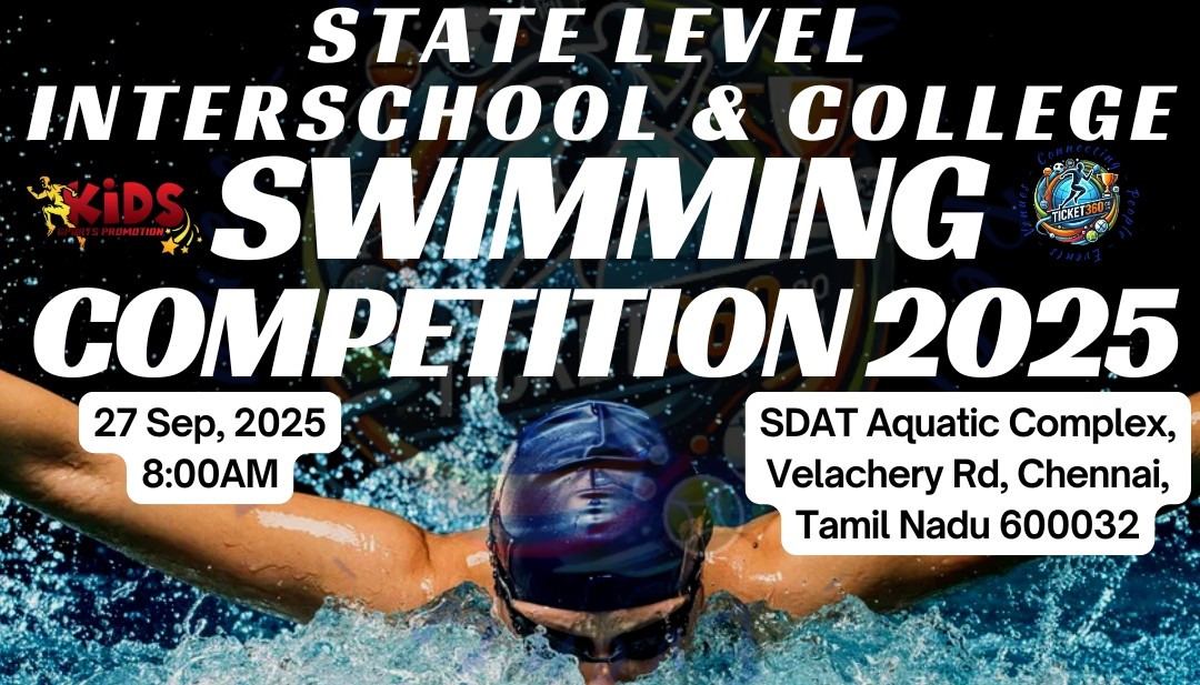 OPEN STATE INTER SCHOOL & COLLEGE SWIMMING COMPETION 2025