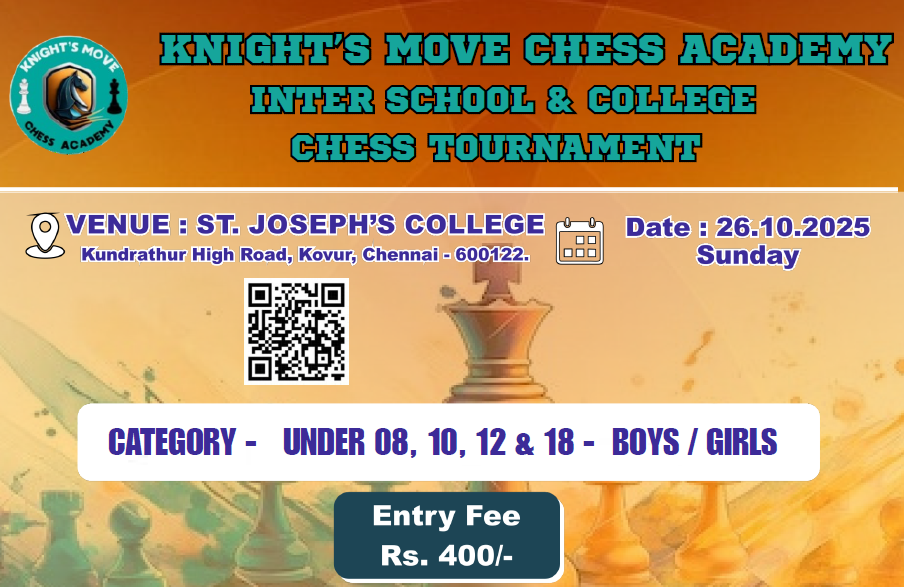 Inter School & College Chess Tournament 2025