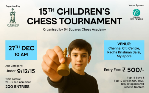 15th Children's Chess Tournament