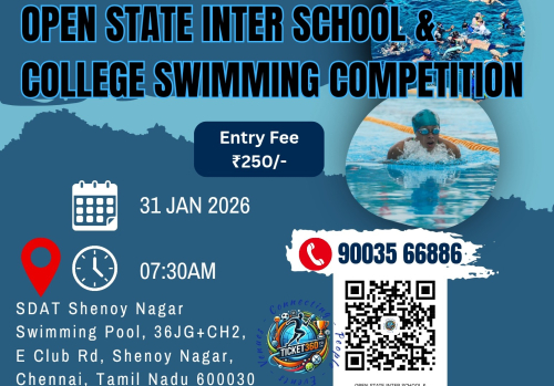 OPEN STATE INTER SCHOOL & COLLEGE SWIMMING COMPETITION