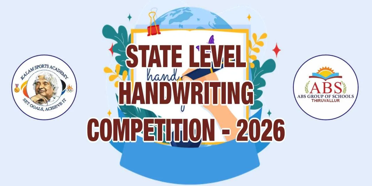State Level Handwriting Competition Apr 2026