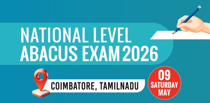 NATIONAL LEVEL ABACUS EXAM 2026
