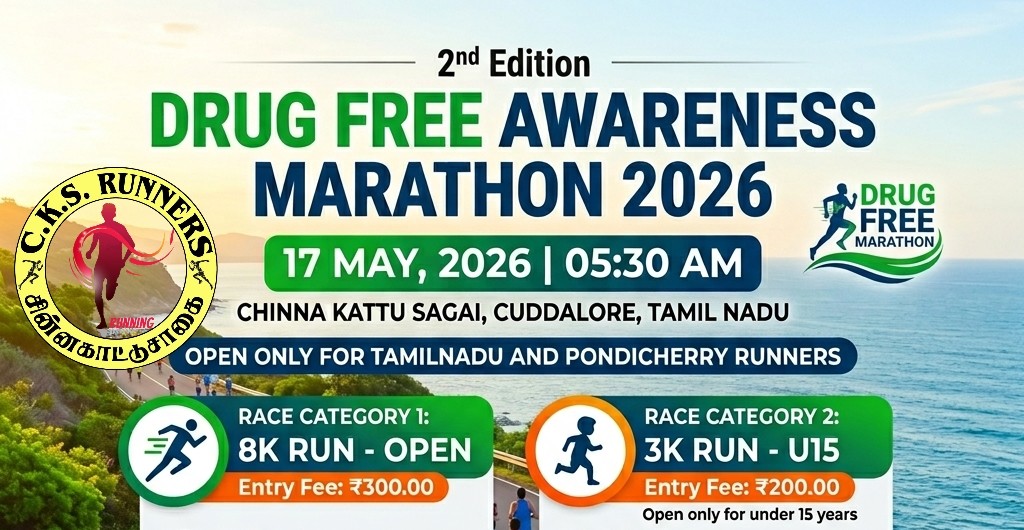 2nd Drug Free Awareness Marathon 2026