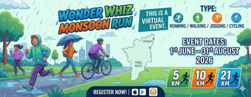 Monsoon Run - Virtual Marathon 2026