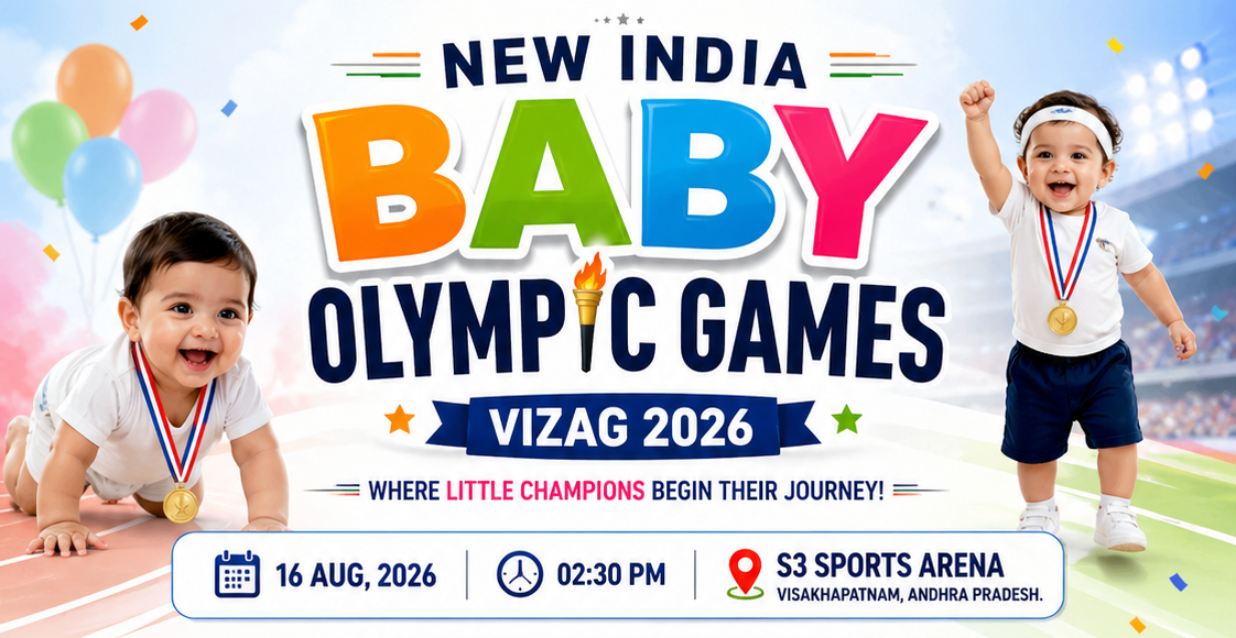 NEW INDIA BABY OLYMPIC GAMES VIZAG 2026