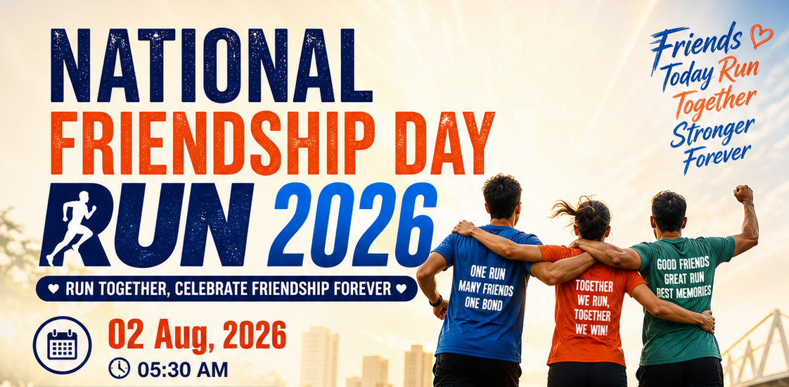 NATIONAL FRIENDSHIP DAY RUN 2026