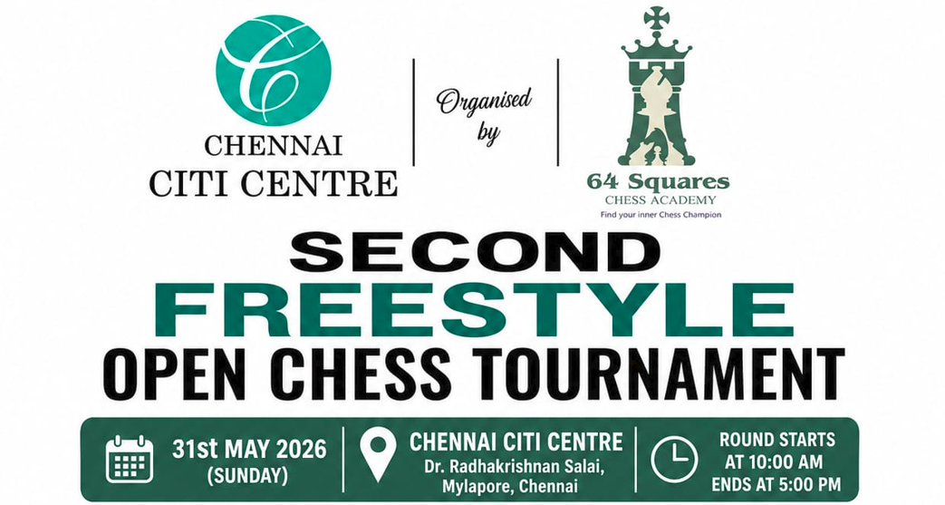 SECOND FREE STYLE OPEN CHESS TOURNAMENT