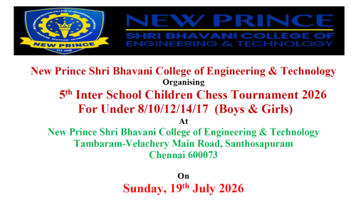 5th Inter School Children Chess Tournament 2026