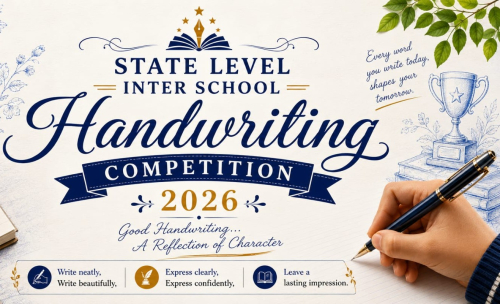 State Level Handwriting Competition July 2026