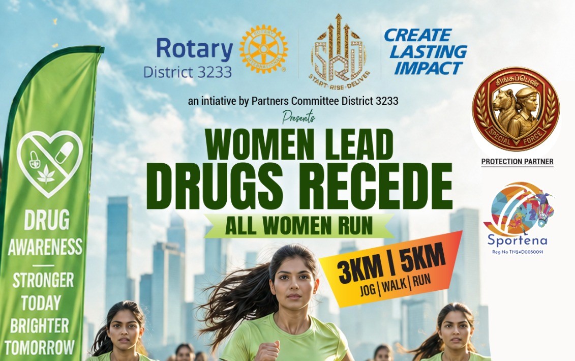 WOMEN LEAD – DRUGS RECEDE